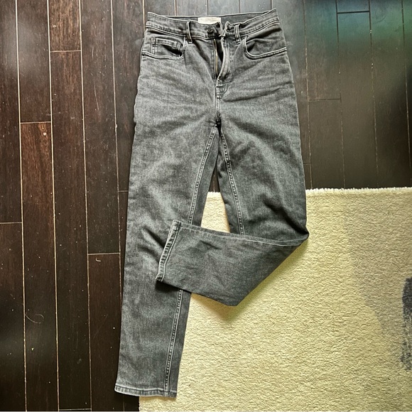 Everlane Cheeky Jean - high rise slim straight, size 26 regular - Picture 1 of 5